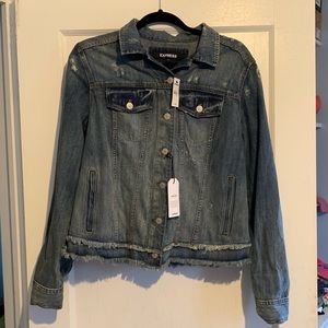 NWT Express Denim Jacket